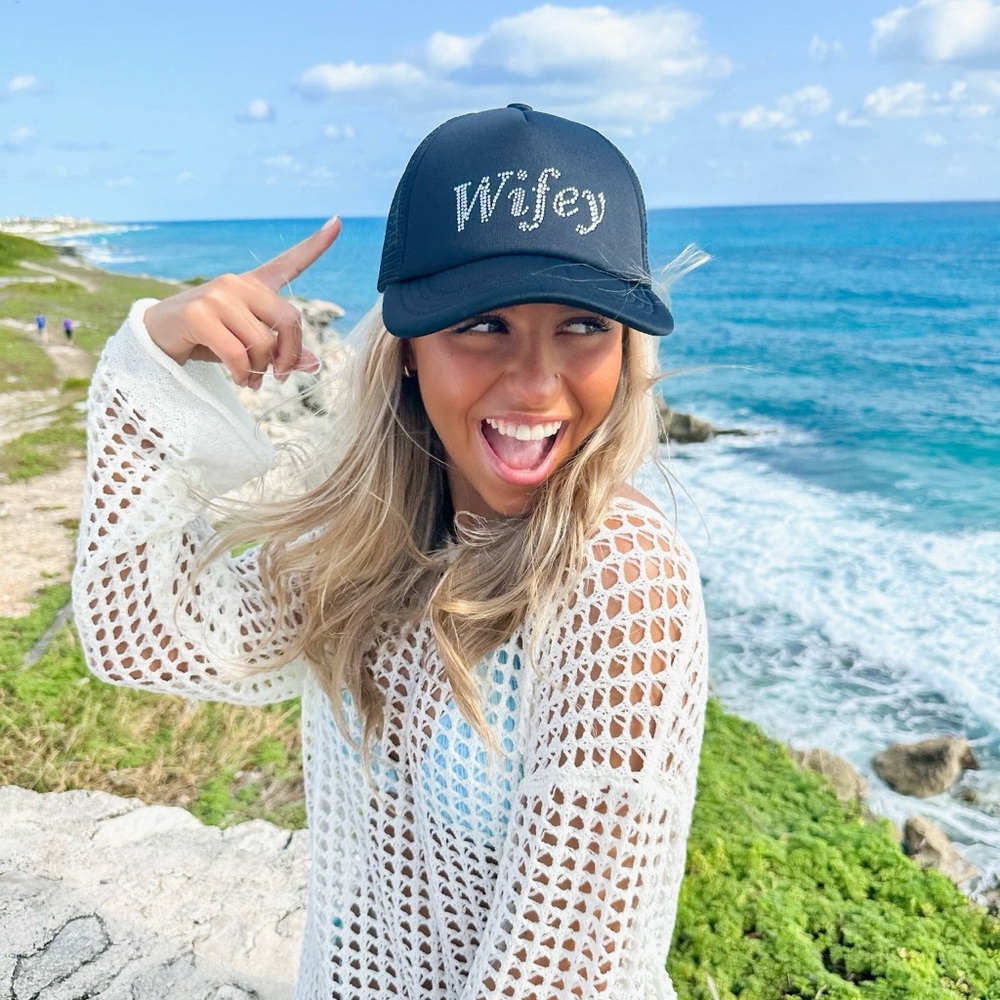 Wifey Hat Baseball Cap 🤍